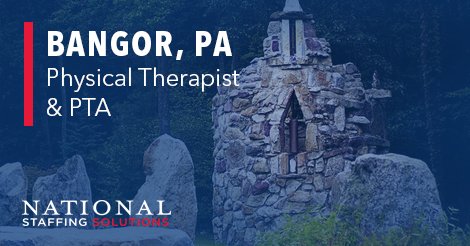 Physical Therapy Job in Bangor Pennsylvania Image