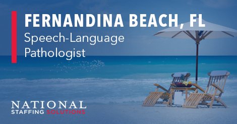 Speech-Language Pathology Job in Fernandina, FL Image