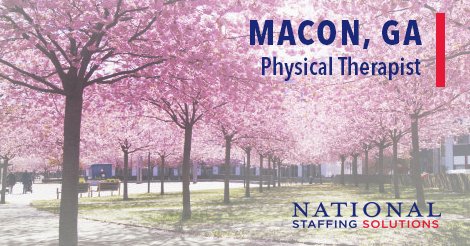 Physical Therapy Job in Macon, GA Image