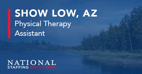 Physical Therapy Assistant Job in Show Low, Arizona Image