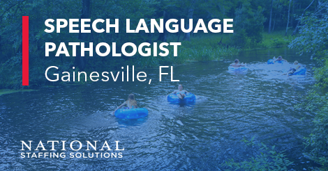 Speech Language Pathology Job in Gainesville, FL Image