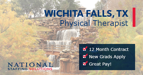 Physical Therapist Job in Wichita Falls, TX Image