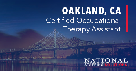 Certified Occupational Therapy Assistant Job in Oakland, CA Image