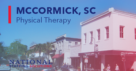 Physical Therapy Job in McCormick, South Carolina Image