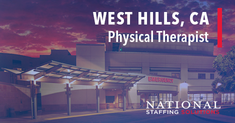 Physical Therapy Job in West Hills, California Image