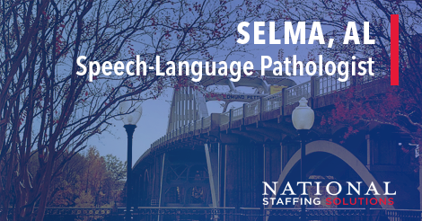 Speech-Language Pathology Job in Selma, Alabama Image