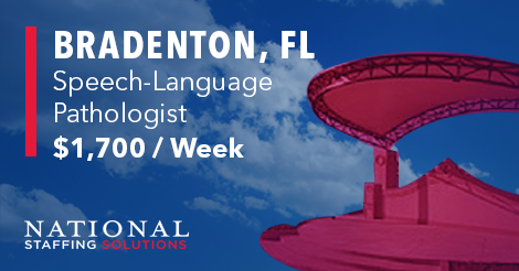 Speech-Language Pathology Job in Bradenton, Florida Image
