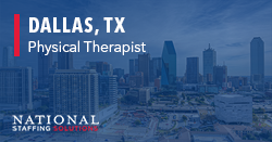 Physical Therapy Job in Dallas, TX Image