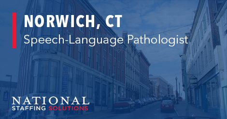 Speech-Language Pathology Job in Norwich, Connecticut Image