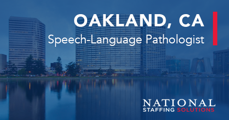 Speech-Language Pathology job in Oakland, California Image