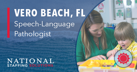 Speech-Language Pathology Job in Vero Beach, Florida Image